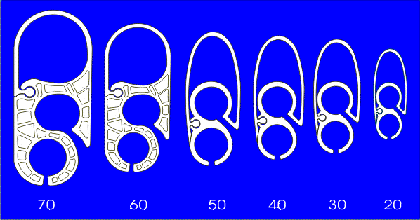 All Head Foil sized and grouped